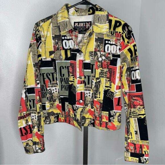 Jean Paul Gaultier Vintage AW 1997 JPG Anarchy Punk
Rock Fight Racism Jacket - Picture 3 of 8